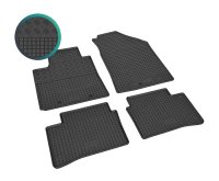 Gummimatten geeignet für Hyundai i10 ab 2013 bis 2019 - 4-teiliges Set