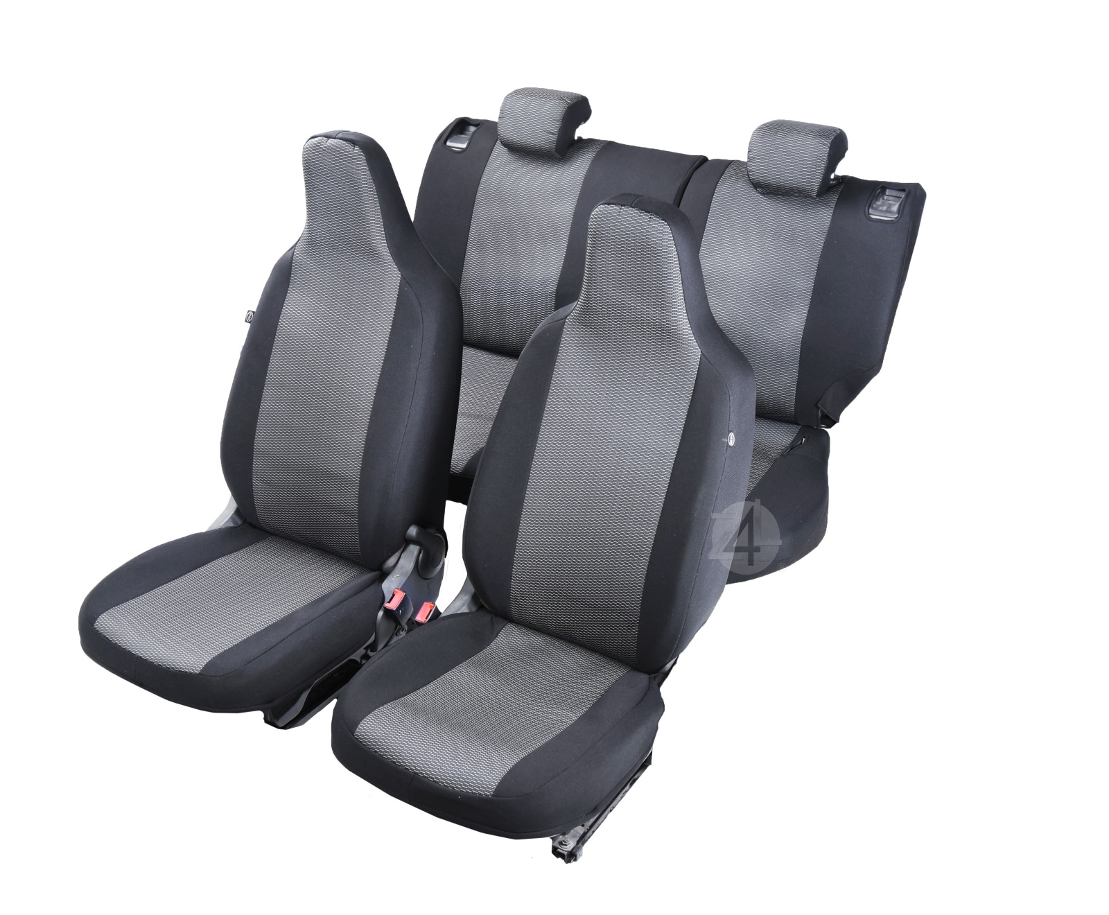 Sitzbezüge Passgenau geeignet für VW Up Seat Mii Skoda Citigo Bj.ab 2011 EIN Set